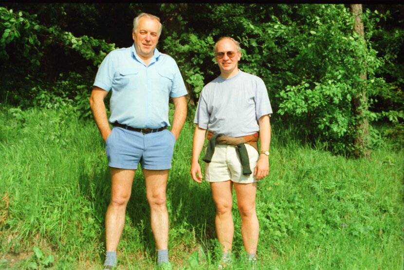 1991 Ausflug mit Heinz DL3NAM (3)